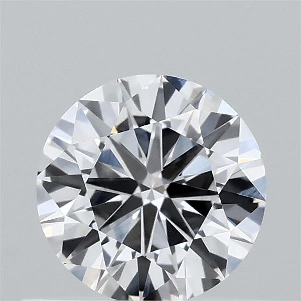 0.49 Carat Round Lab Grown Diamond, Very Good Cut, D Color, VVS2 Clarity
