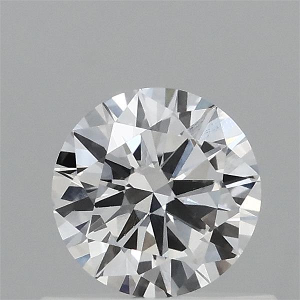 0.50 Carat Round Lab Grown Diamond, Very Good Cut, D Color, VVS2 Clarity