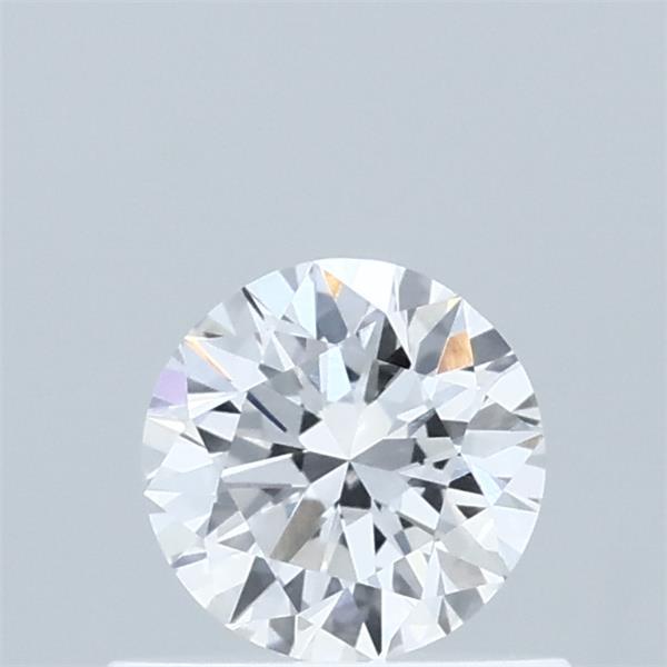 0.51 Carat Round Lab Grown Diamond, Excellent Cut, D Color, VVS2 Clarity