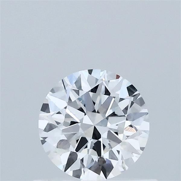 0.53 Carat Round Lab Grown Diamond, Very Good Cut, D Color, VS1 Clarity