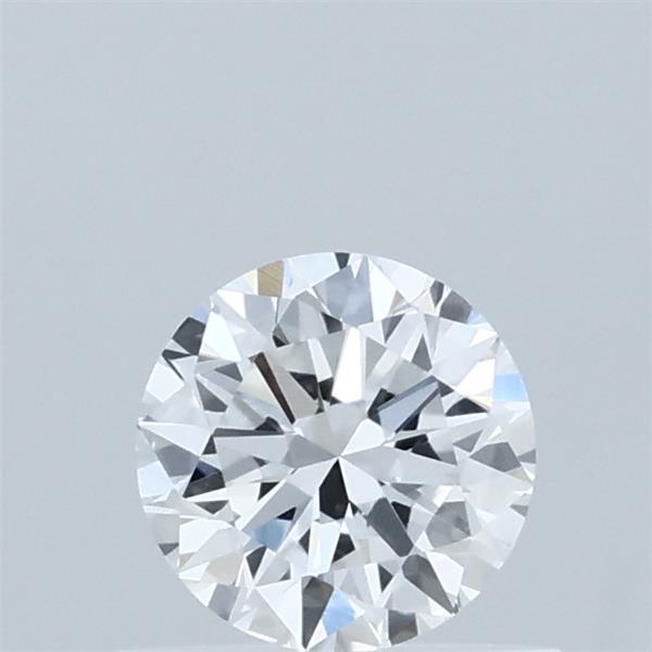 0.54 Carat Round Lab Grown Diamond, Excellent Cut, D Color, VVS1 Clarity