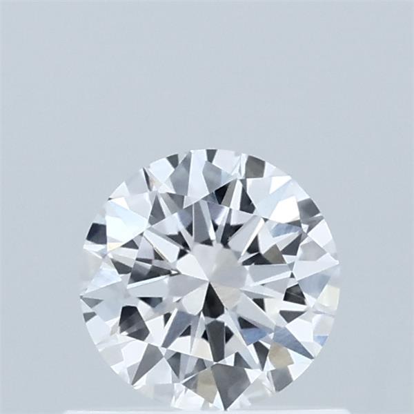 0.55 Carat Round Lab Grown Diamond, Excellent Cut, E Color, VVS2 Clarity