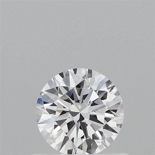 0.55 Carat Round Lab Grown Diamond, Ideal Cut, E Color, VVS2 Clarity