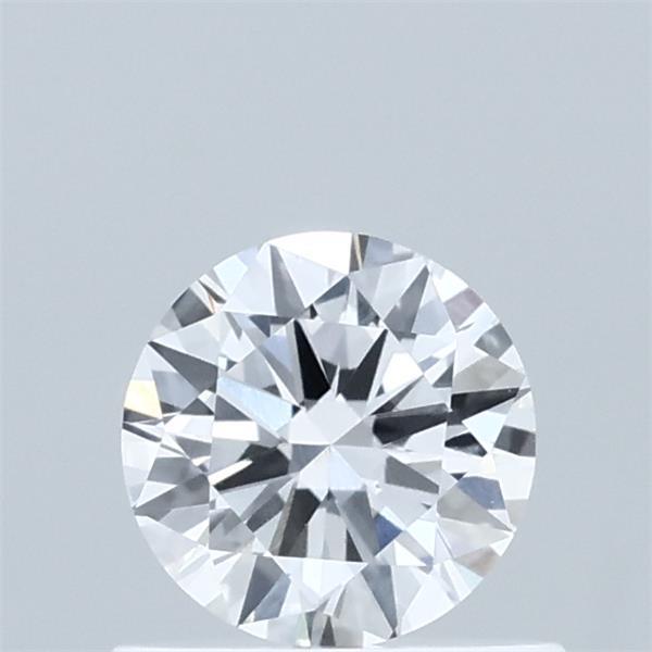 0.55 Carat Round Lab Grown Diamond, Very Good Cut, D Color, VS1 Clarity