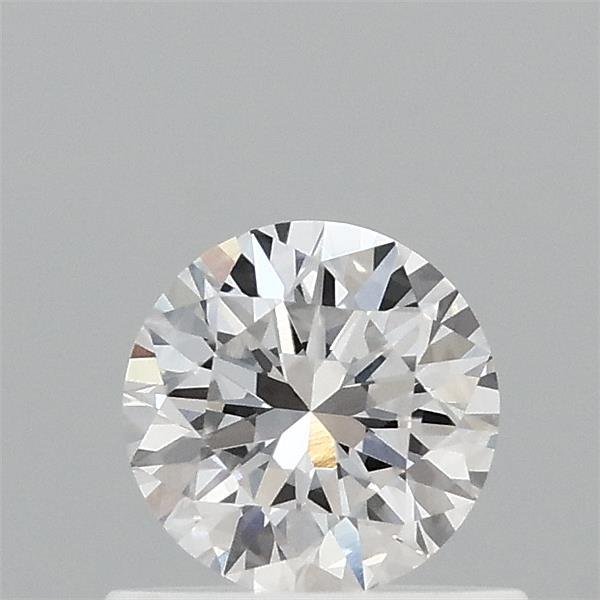 0.56 Carat Round Lab Grown Diamond, Very Good Cut, G Color, VVS2 Clarity