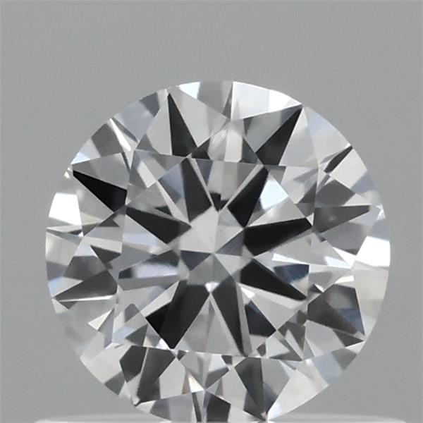 0.58 Carat Round Lab Grown Diamond, Excellent Cut, E Color, VS1 Clarity