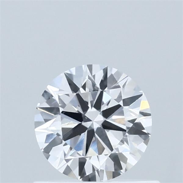 0.58 Carat Round Lab Grown Diamond, Ideal Cut, E Color, VS1 Clarity