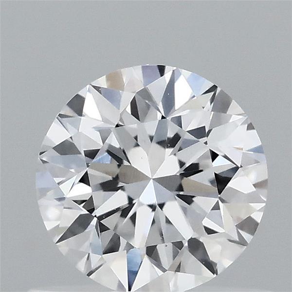 0.65 Carat Round Lab Grown Diamond, Very Good Cut, D Color, VS1 Clarity