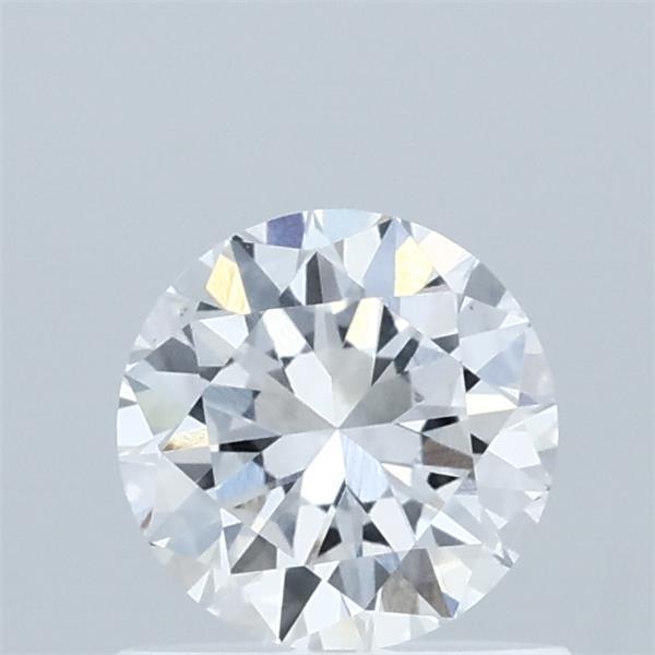 0.70 Carat Round Lab Grown Diamond, Very Good Cut, D Color, VS1 Clarity