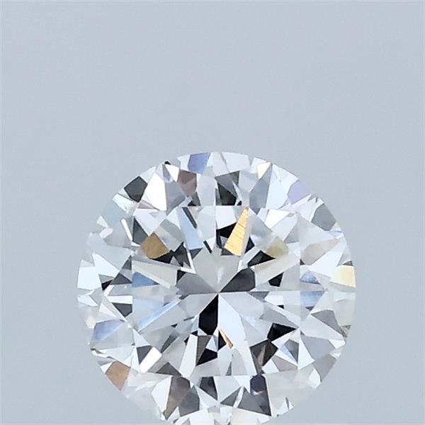 0.70 Carat Round Lab Grown Diamond, Very Good Cut, D Color, VVS2 Clarity
