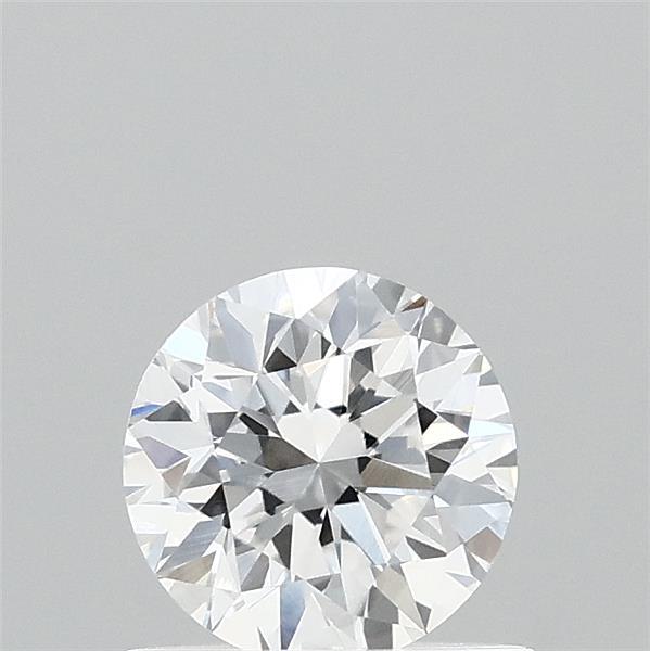 0.70 Carat Round Lab Grown Diamond, Very Good Cut, D Color, VVS2 Clarity