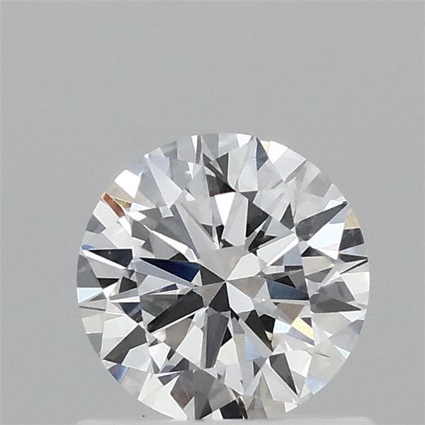 0.71 Carat Round Lab Grown Diamond, Excellent Cut, D Color, VVS1 Clarity