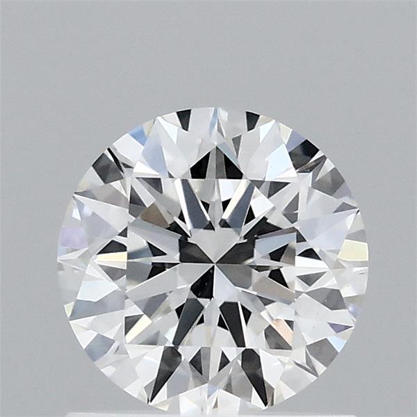 0.96 Carat Round Lab Grown Diamond, Excellent Cut, F Color, VVS2 Clarity
