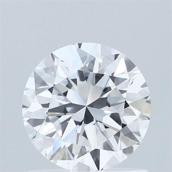 0.97 Carat Round Lab Grown Diamond, Very Good Cut, D Color, VVS2 Clarity
