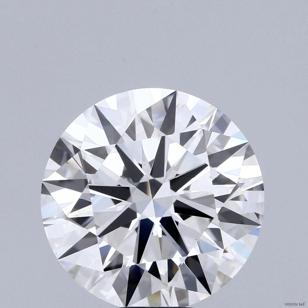10.23 Carat Round Lab Grown Diamond, Ideal Cut, F Color, VS1 Clarity