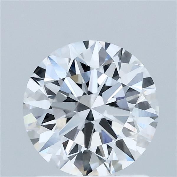 1.06 Carat Round Lab Grown Diamond, Ideal Cut, D Color, VS1 Clarity