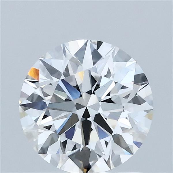 1.09 Carat Round Lab Grown Diamond, Ideal Cut, E Color, VS1 Clarity