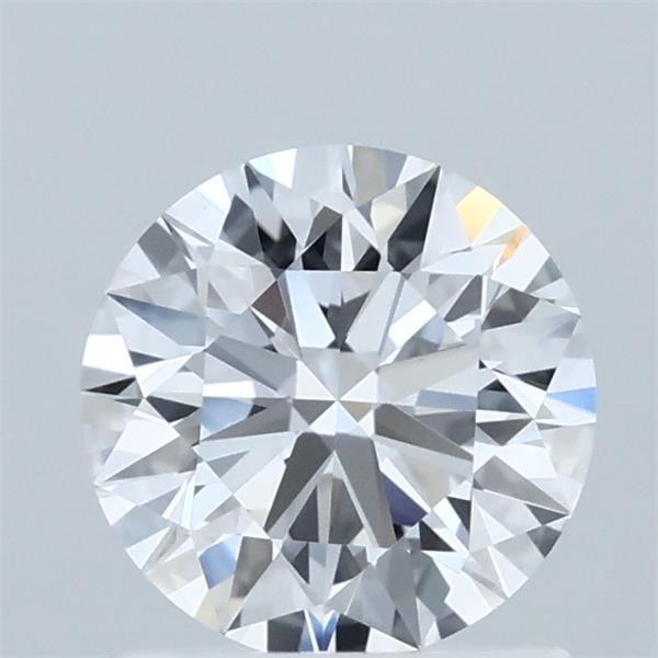 1.10 Carat Round Lab Grown Diamond, Ideal Cut, D Color, VVS2 Clarity