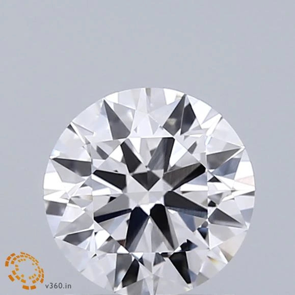 1.10 Carat Round Lab Grown Diamond, Ideal Cut, F Color, VVS2 Clarity