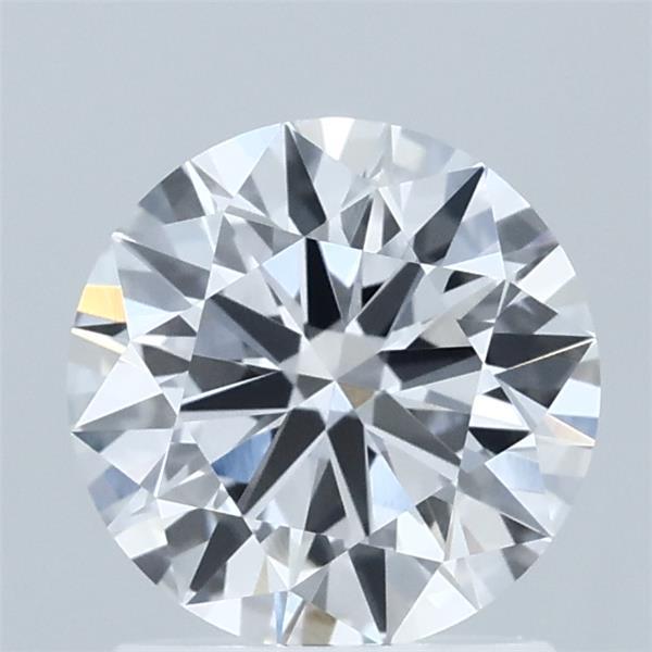 1.37 Carat Round Lab Grown Diamond, Ideal Cut, D Color, VVS2 Clarity