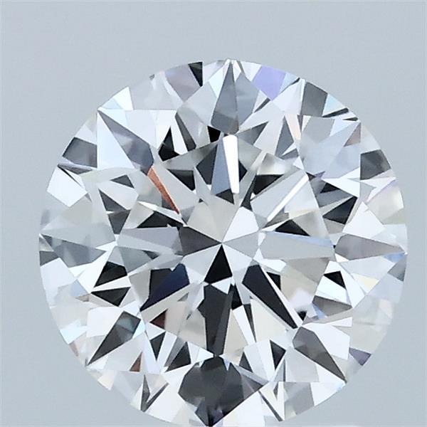 1.52 Carat Round Lab Grown Diamond, Ideal Cut, E Color, VVS2 Clarity