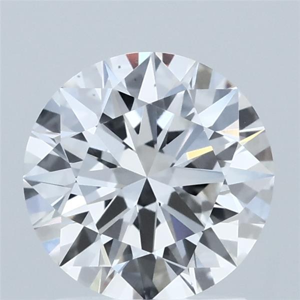 1.70 Carat Round Lab Grown Diamond, Ideal Cut, F Color, VS1 Clarity