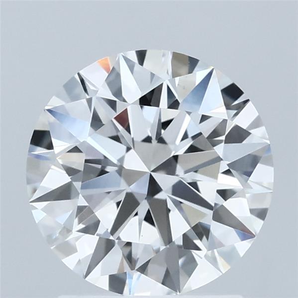 1.81 Carat Round Lab Grown Diamond, Ideal Cut, E Color, VS1 Clarity