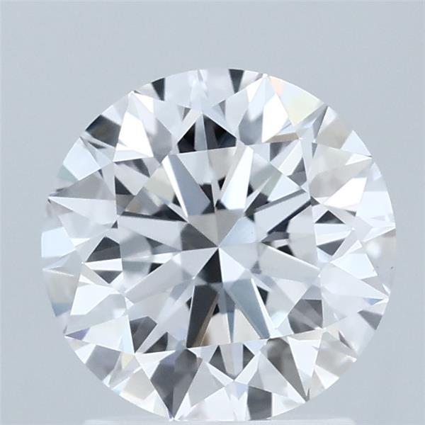 1.82 Carat Round Lab Grown Diamond, Ideal Cut, D Color, VS1 Clarity
