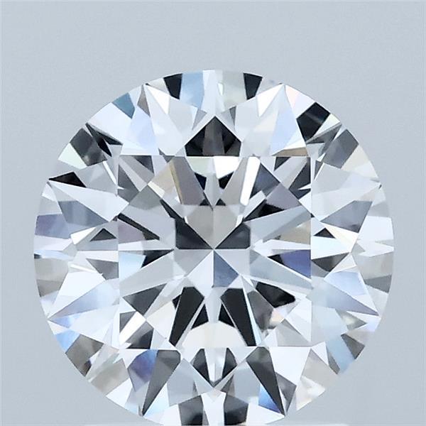1.83 Carat Round Lab Grown Diamond, Ideal Cut, D Color, VVS2 Clarity