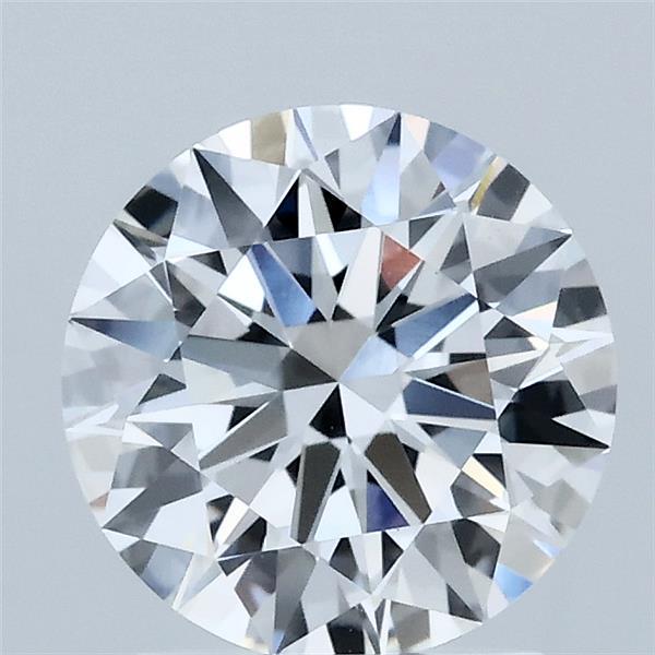 1.84 Carat Round Lab Grown Diamond, Ideal Cut, E Color, VS1 Clarity