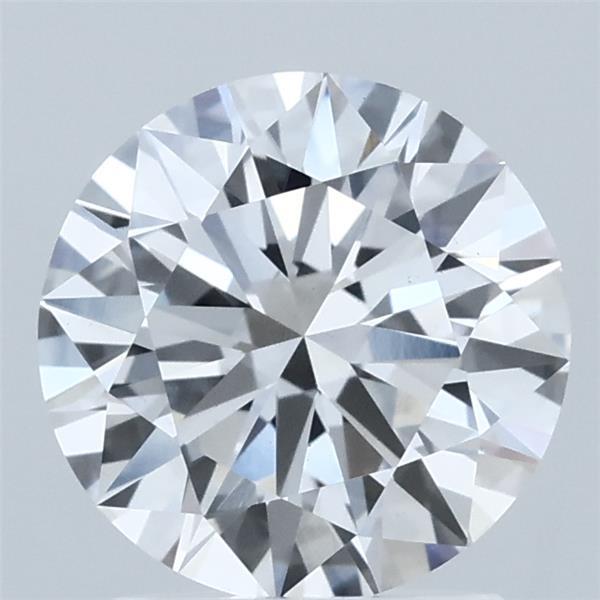 1.85 Carat Round Lab Grown Diamond, Ideal Cut, E Color, VS1 Clarity
