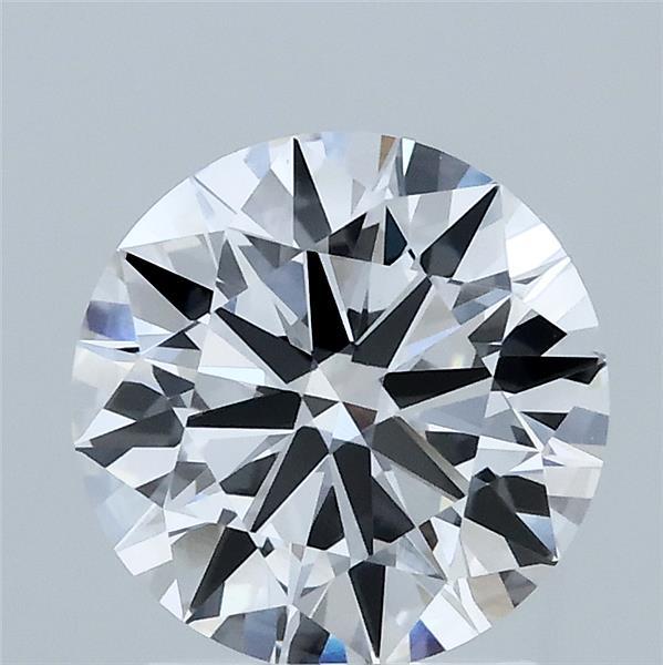 1.87 Carat Round Lab Grown Diamond, Ideal Cut, E Color, VS1 Clarity