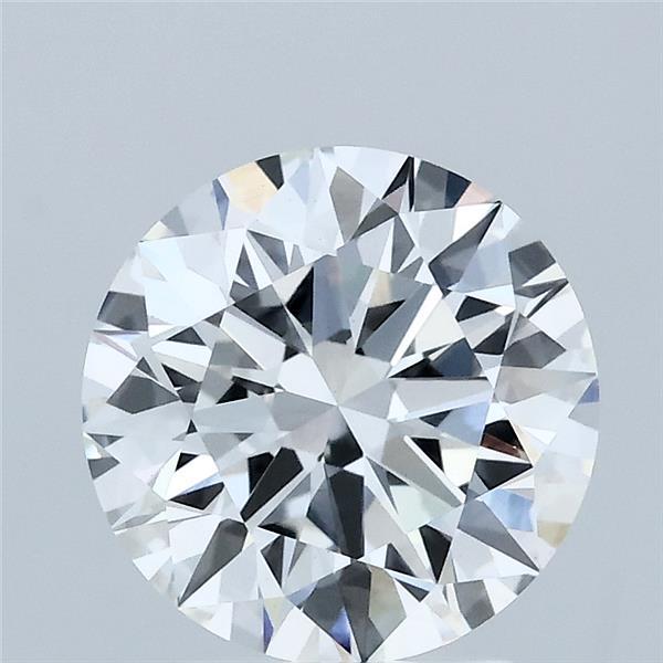2.09 Carat Round Lab Grown Diamond, Ideal Cut, F Color, VS1 Clarity
