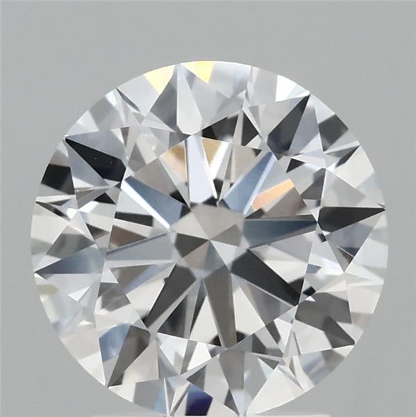 2.55 Carat Round Lab Grown Diamond, Ideal Cut, E Color, VVS1 Clarity