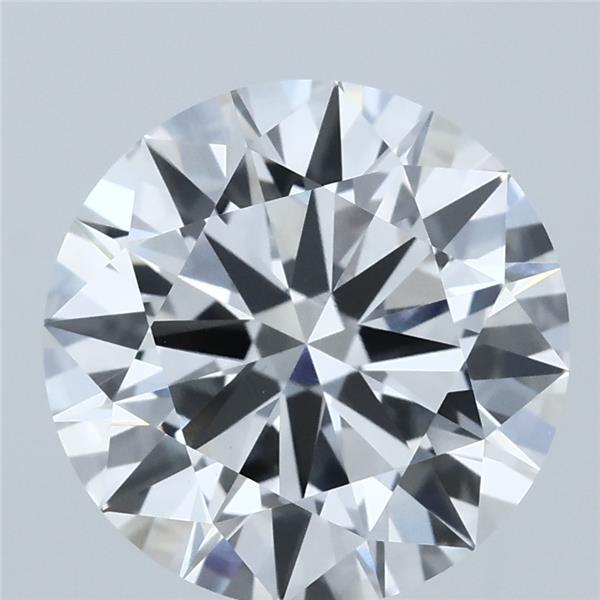 3.82 Carat Round Lab Grown Diamond, Ideal Cut, E Color, VS1 Clarity