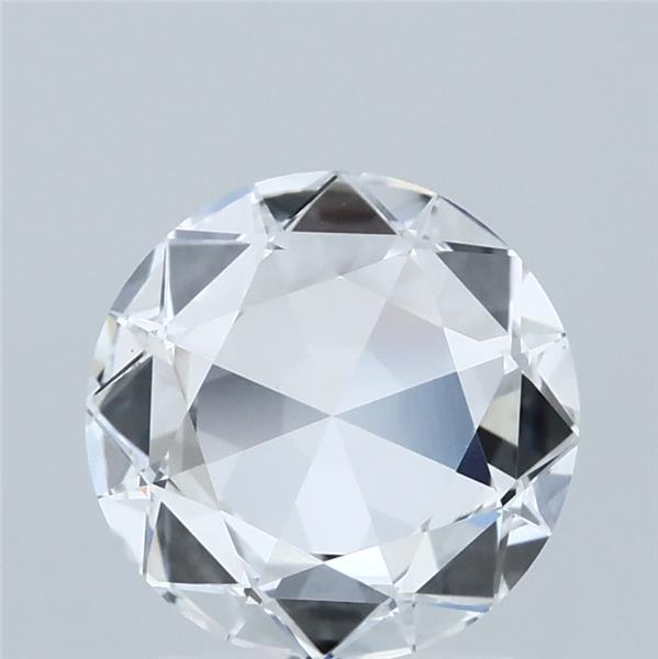 1.59 Carat Round Rose Lab Grown Diamond, Excellent Polish, E Color, VS1 Clarity