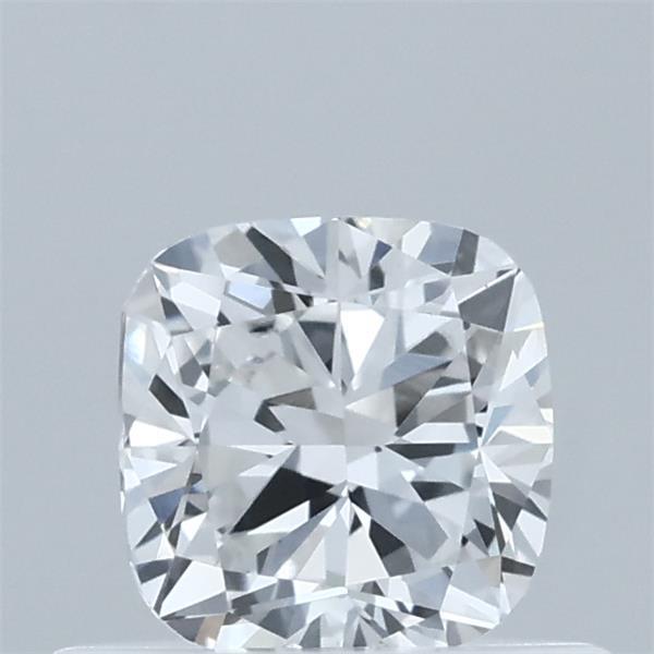 0.50 Carat Square Cushion Lab Grown Diamond, Very Good Polish, D Color, VS1 Clarity