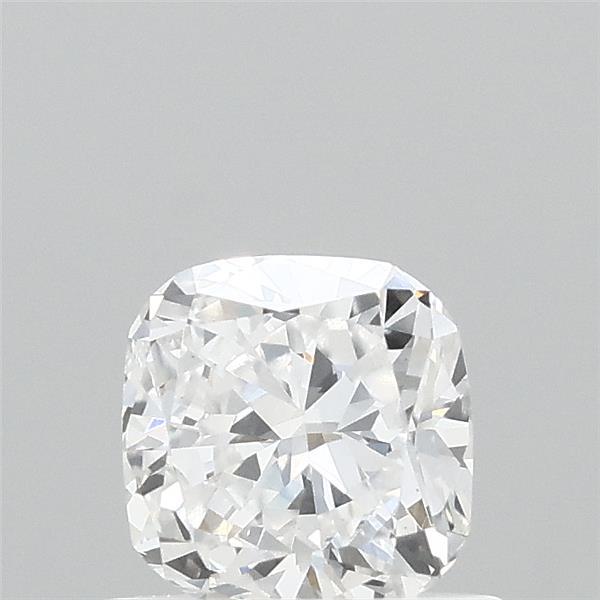 0.69 Carat Square Cushion Lab Grown Diamond, Very Good Polish, E Color, VS1 Clarity