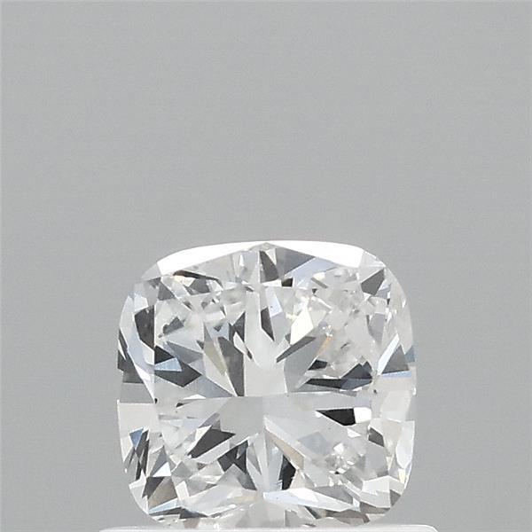 0.70 Carat Square Cushion Lab Grown Diamond, Very Good Polish, E Color, VS1 Clarity