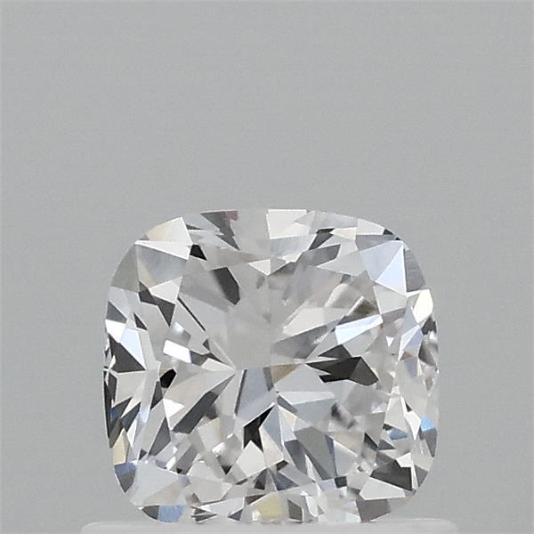 0.72 Carat Square Cushion Lab Grown Diamond, Very Good Polish, D Color, VS1 Clarity