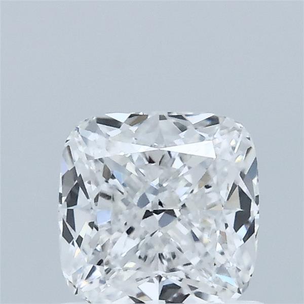 1.02 Carat Square Cushion Lab Grown Diamond, Excellent Polish, D Color, VVS2 Clarity