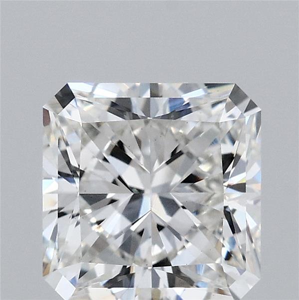 2.03 Carat Square Radiant Lab Grown Diamond, Excellent Polish, F Color, VS1 Clarity