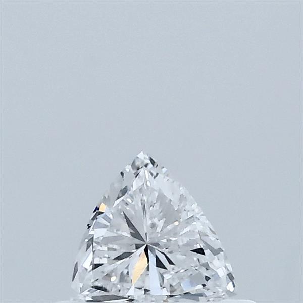 0.30 Carat Triangular Lab Grown Diamond, Very Good Polish, D Color, VVS2 Clarity