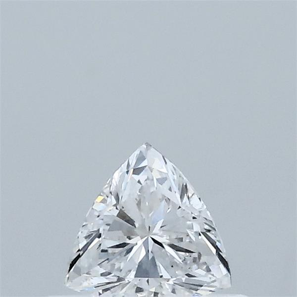 0.31 Carat Triangular Lab Grown Diamond, Excellent Polish, D Color, VVS2 Clarity