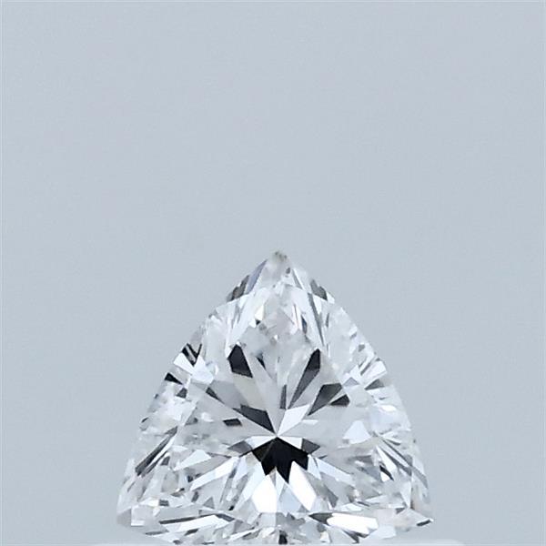0.32 Carat Triangular Lab Grown Diamond, Very Good Polish, D Color, VVS2 Clarity