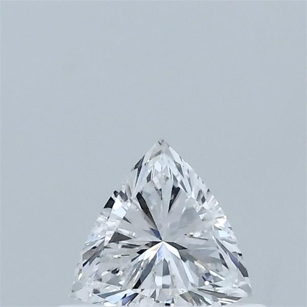 0.33 Carat Triangular Lab Grown Diamond, Very Good Polish, D Color, VVS2 Clarity