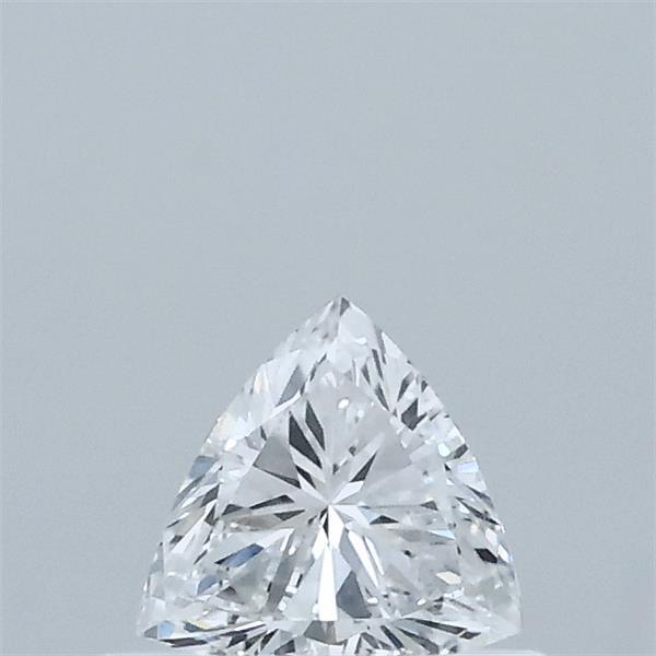 0.34 Carat Triangular Lab Grown Diamond, Excellent Polish, D Color, VVS2 Clarity