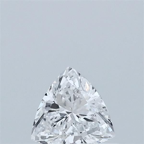 0.34 Carat Triangular Lab Grown Diamond, Very Good Polish, D Color, VVS2 Clarity