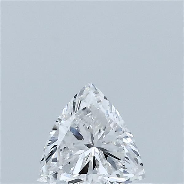 0.34 Carat Triangular Lab Grown Diamond, Very Good Polish, D Color, VVS2 Clarity