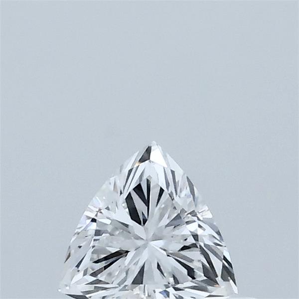 0.35 Carat Triangular Lab Grown Diamond, Very Good Polish, D Color, VVS1 Clarity